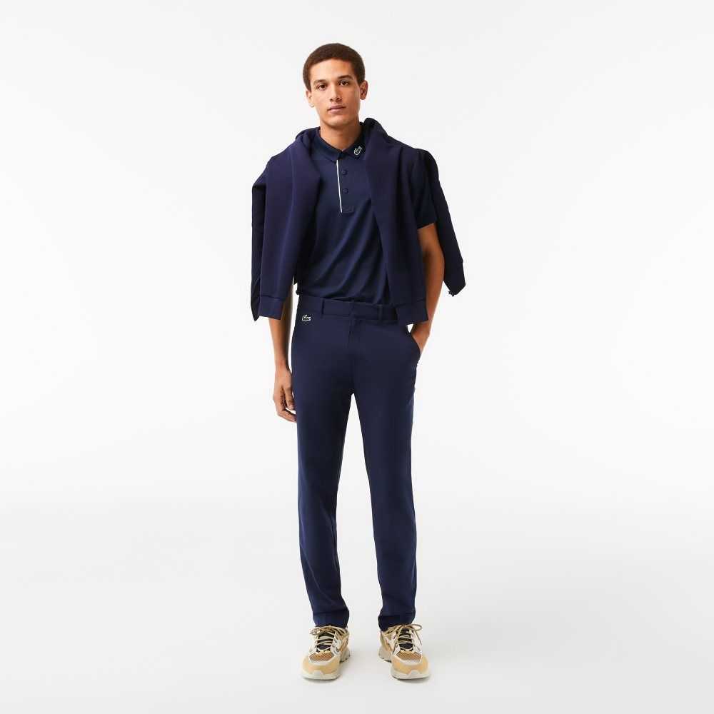 Lacoste SPORT Stretch Golf Chinos Lacivert Mavi | ZN4135682