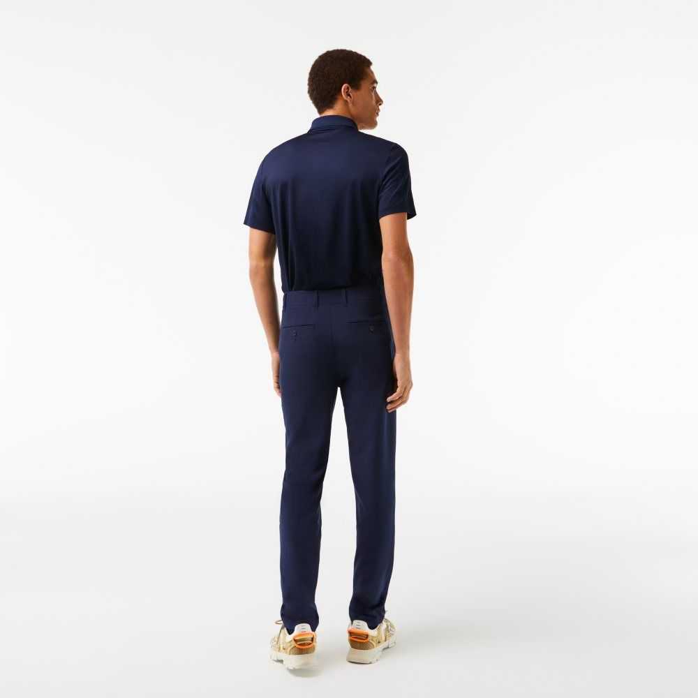 Lacoste SPORT Stretch Golf Chinos Lacivert Mavi | ZN4135682