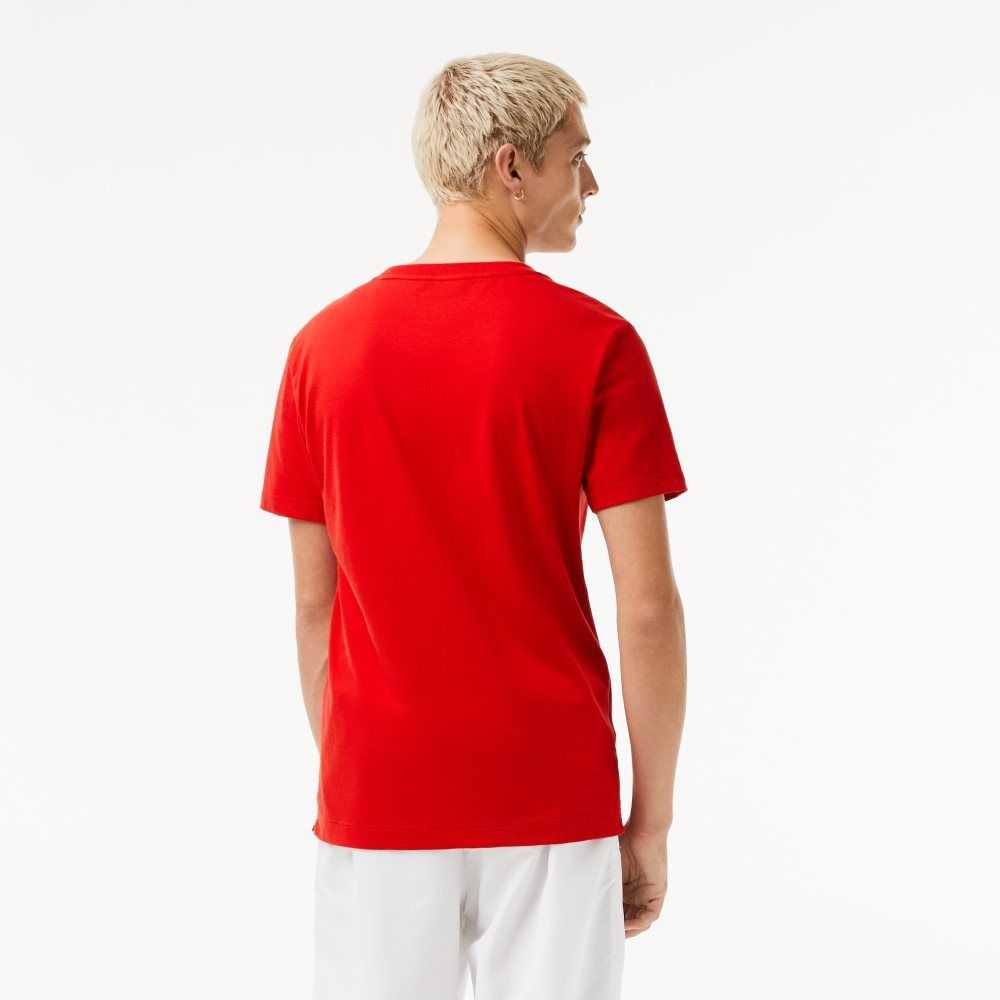 Lacoste SPORT x Novak Djokovic Printed Kırmızı | FY3506428