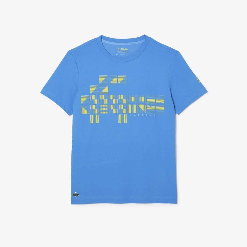 Lacoste SPORT x Novak Djokovic Printed Mavi | NZ0378946