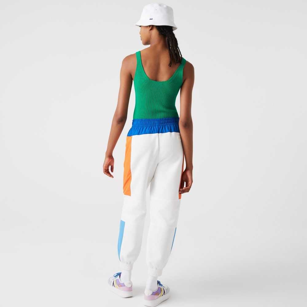 Lacoste Seamless Nervürlü Knit Tank Yeşil | XK5648193