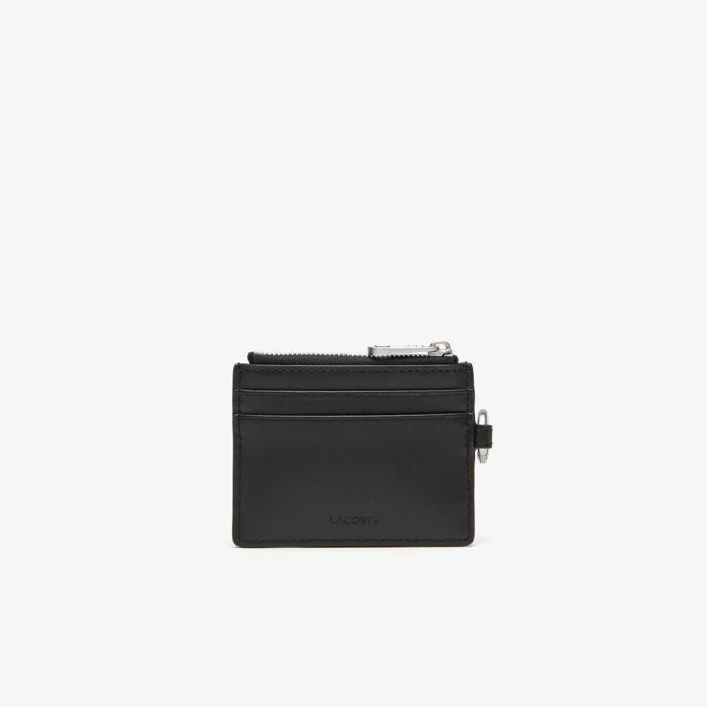 Lacoste Snap Hook Card Holder Siyah | AM3620745