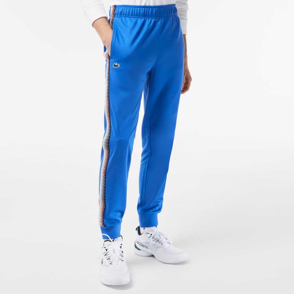 Lacoste Tenis Abrasion-Resistant Parça Pants Mavi | ND0483129