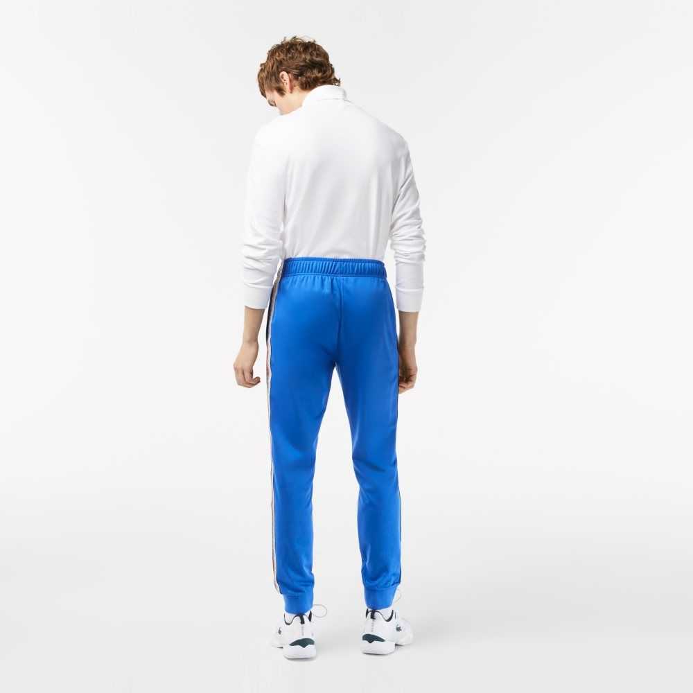 Lacoste Tenis Abrasion-Resistant Parça Pants Mavi | ND0483129