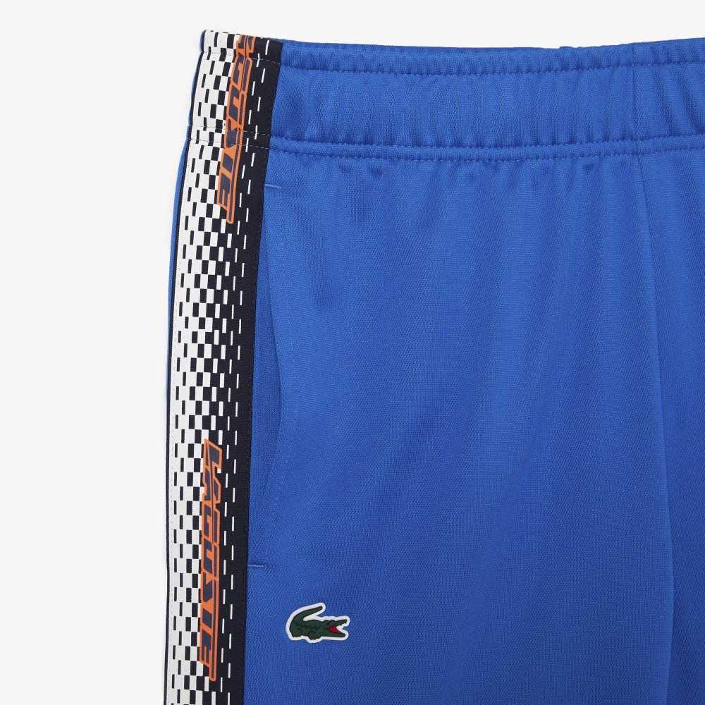 Lacoste Tenis Abrasion-Resistant Parça Pants Mavi | ND0483129