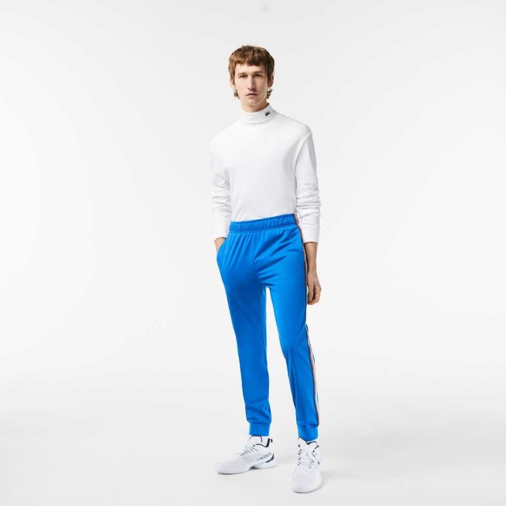 Lacoste Tenis Abrasion-Resistant Parça Pants Mavi | ND0483129