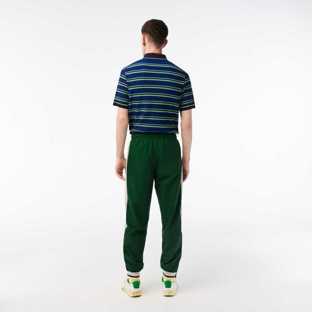 Lacoste Tenis Print Parça Pants Yeşil Beyaz | DN8067354