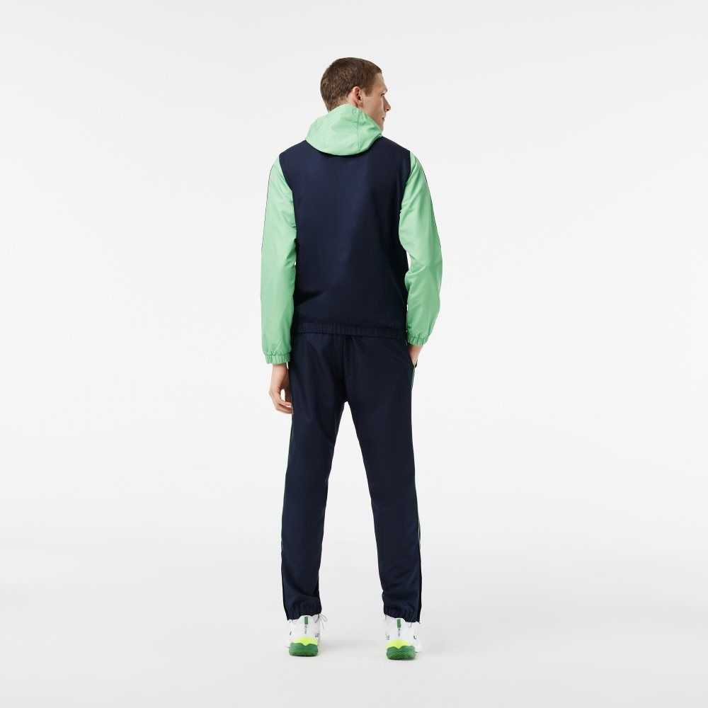 Lacoste Tenis Regular Fit Jogger Set Lacivert Mavi Yeşil Lacivert Mavi Yeşil | TH8379164