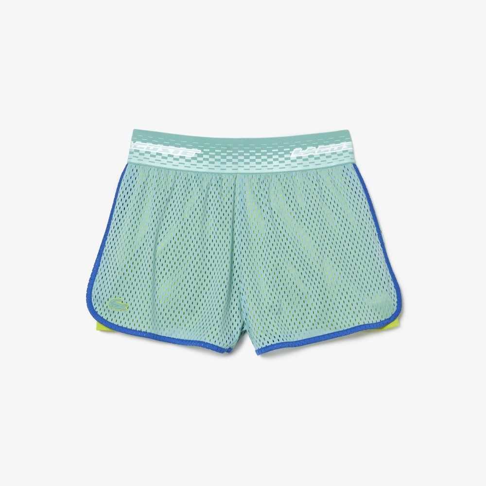 Lacoste Tenis Shorts with Built-in Undershorts Nane | RW6397415