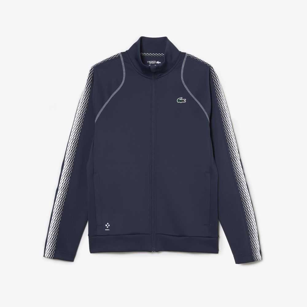 Lacoste Tenis x Daniil Medvedev Zipped Mavi Beyaz | EX3251708