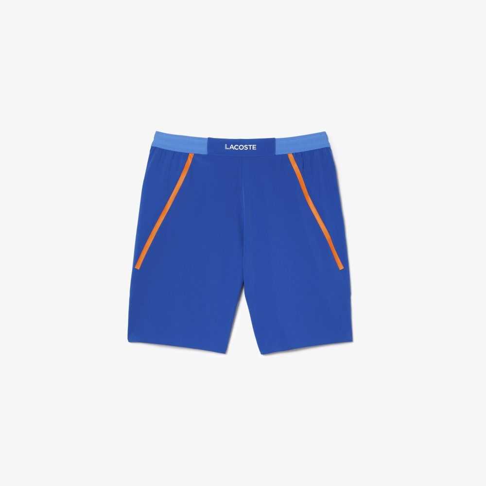 Lacoste Tenis x Novak Djokovic Shorts Mavi | EH0837519