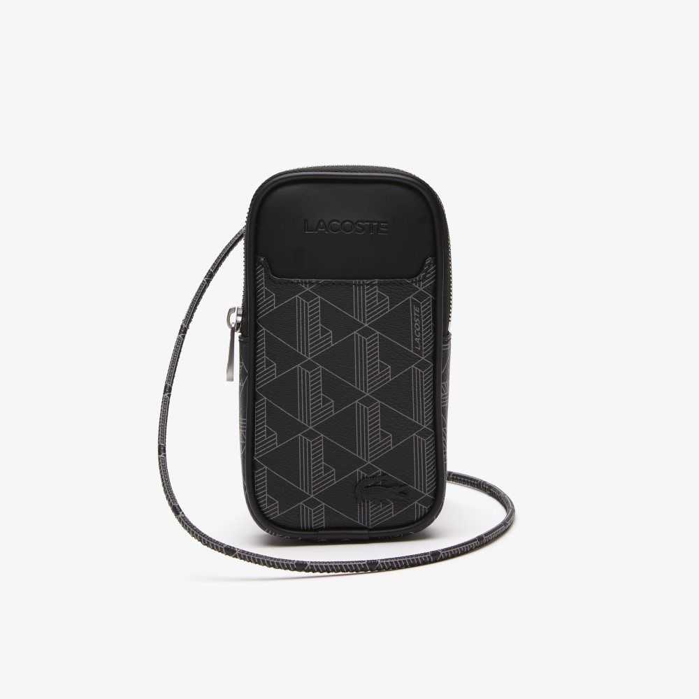 Lacoste The Blend Monogram Print Smartphone Holder Renkli | FA4625830