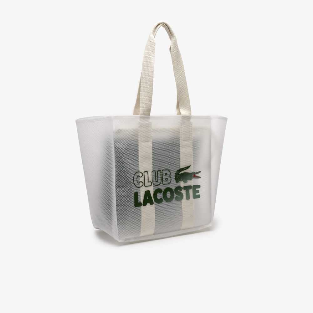 Lacoste Transparent Tote Renkli | OW0987652