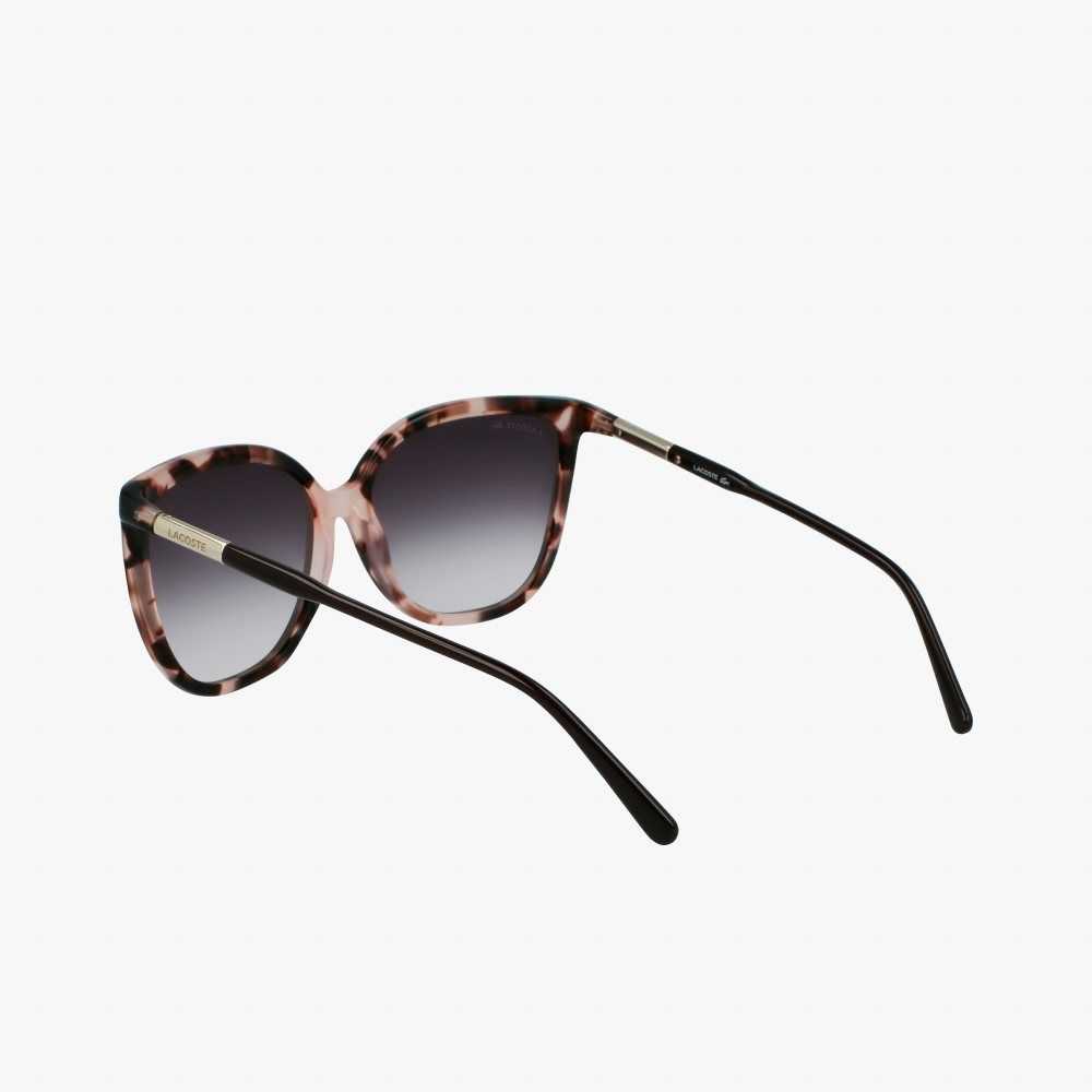 Lacoste Tubular Temple Butterfly Acetate Pembe | GZ2465038