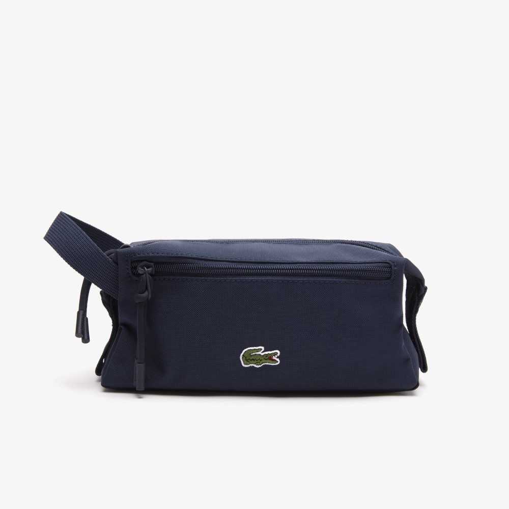 Lacoste Zippered Toiletry Bag Lacivert | PN5461923